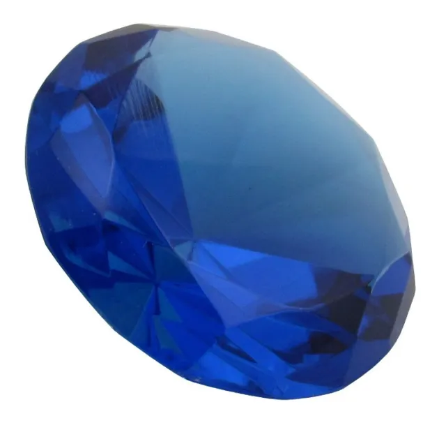 Glasdiamant Dekoration 4- 6 cm Deko Steine Diamanten Glasdiamanten B-Ware 2