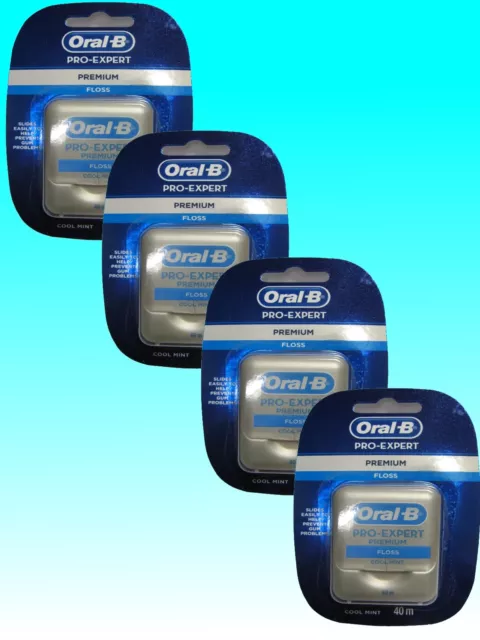 Oral-B Pro-Expert Premium Hilo Dental 40M Dispensador 1er-4er Pack Fluido