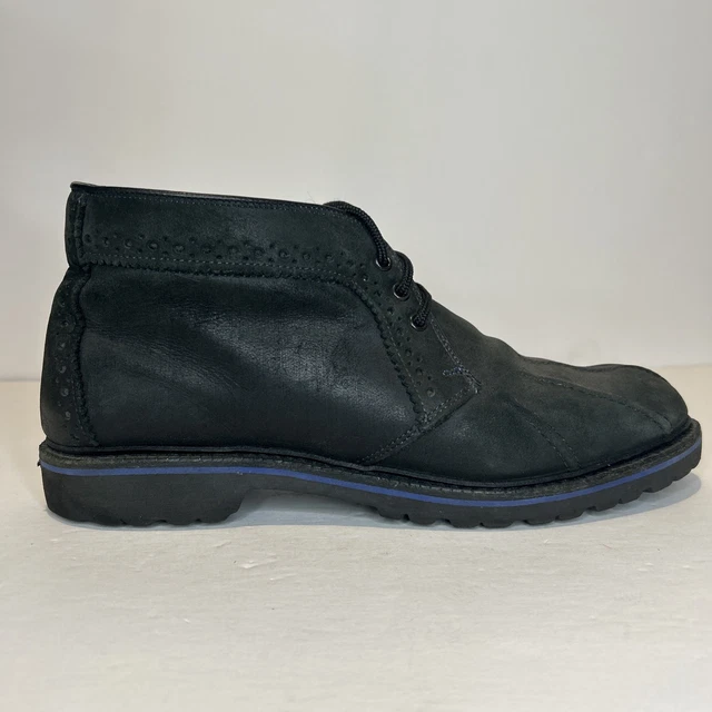 Allen Edmonds Men's Patton Ankle Boot - Grey Kudu Leather, Cap-Toe, Cork Poron Insole, Dainite Sole