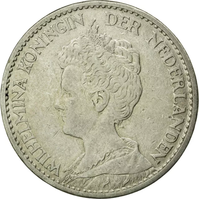 [#26895] Monnaie, Pays-Bas, Wilhelmina I, Gulden, 1914, TTB, Argent, KM:148