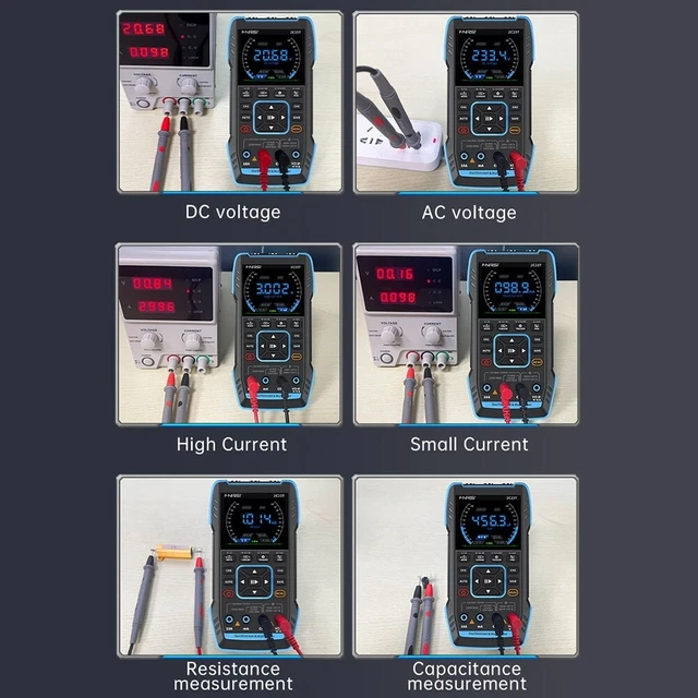 Multimeter Handheld Digital Bandbreite Doppelkanal Isolierte Kanäle Merkmale