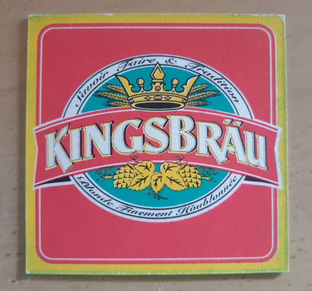 Sous-bock de bière KINGSBRAU