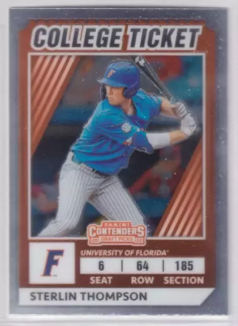 Sterlin Thompson 2022 Elite Extra Edition Contenders Optic #CTO-16 {0325