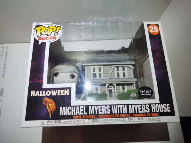 Funko Pop Town Halloween Michael Myers with Myers House #25 NEW