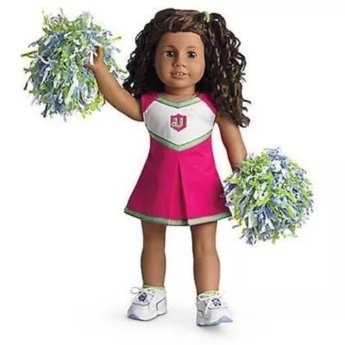 American Girl CAMPUS CHEER GEAR CHARM cheerleader pompoms Gabriela NO DOLL