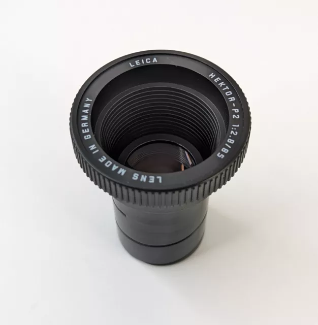 Lente de proyección Leica Hektor-P2 1:2,8/85 para proyector de diapositivas modelos P
