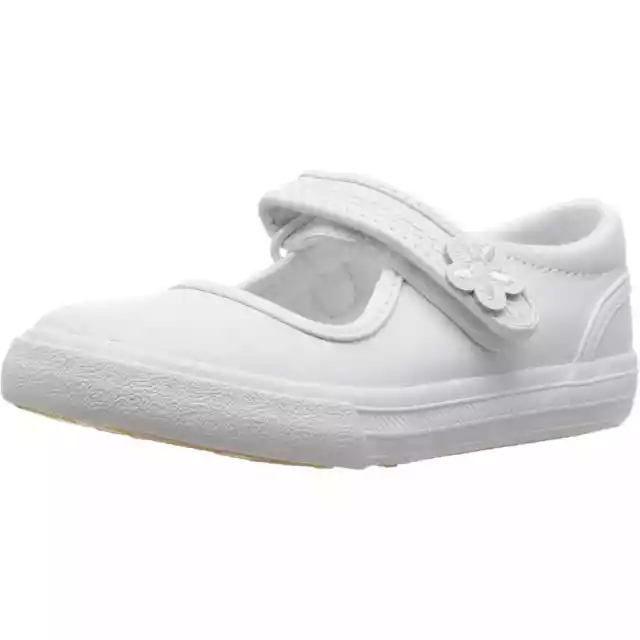 "Keds Child Ella Mary Jane Sneaker - White Flower, Size 6.5W, Kids Shoes"