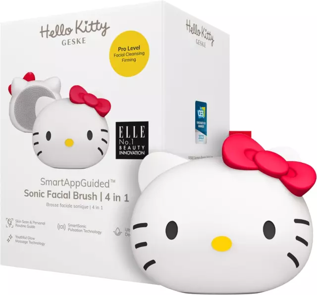 X Hello Kitty | Smartappguided™ Sonic Facial Brush | 4 in 1 | Spazzola Elettrica