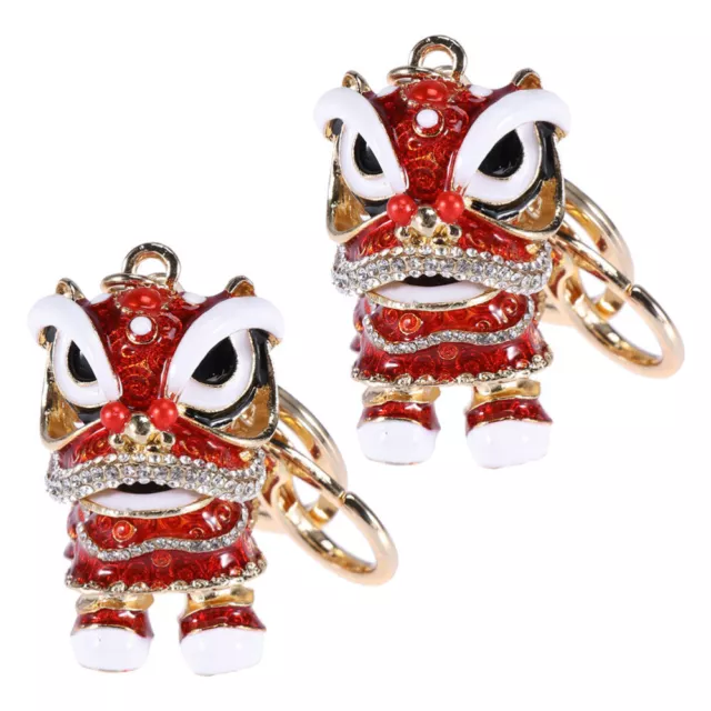 Chinese Dance Pi Yao Keychain 2022 New Year Gift for Spring Festival