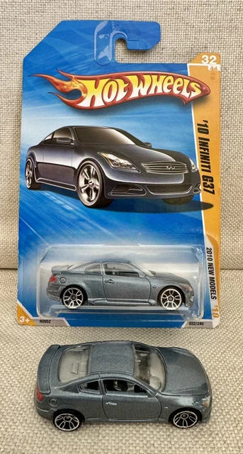 🔥HOT WHEELS '10 Infiniti G37~2010 New Models~Y Base Error