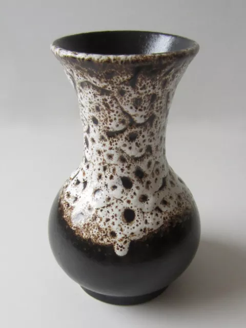 60er Jahre Vintage Vase °°° JASBA °°° Germany, Schrumpfglasur, H = 15,8 cm