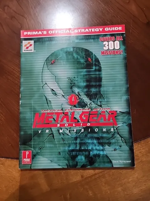 Metal Gear Solid : VR Missions Prima's Official Strategy Guide _ PlayStation