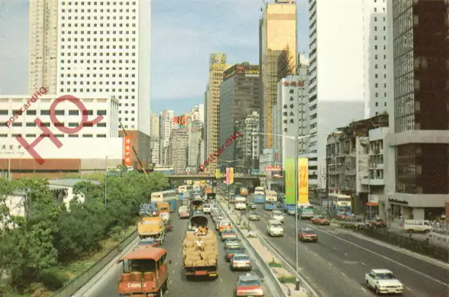 Picture Postcard>>Hong Kong, Street Scene
