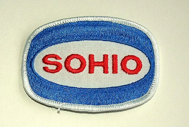 Rare SOHIO Standard Oil of Ohio (BP) Cloth Patch & Sticker Set New NOS 1970s 2