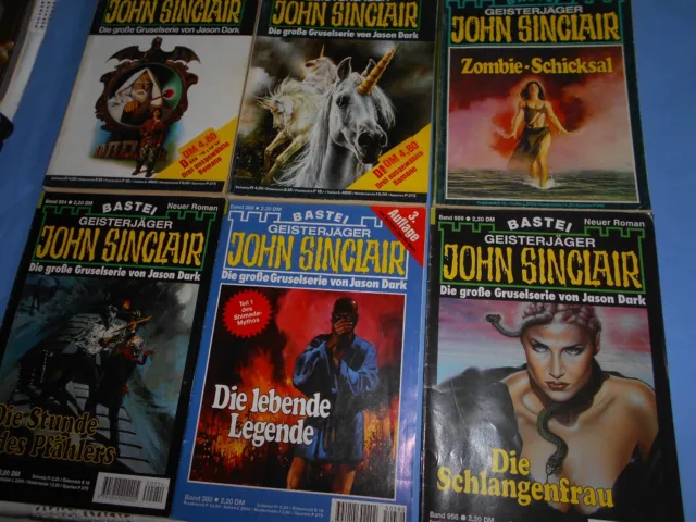 Geisterjäger John Sinclair 3 x Sammelband und 3 x Heft