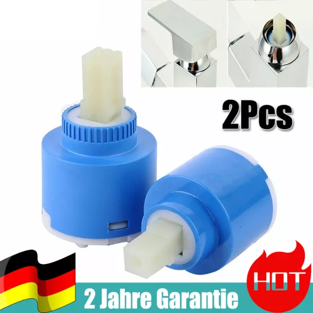 40mm Mischbatterie Kartusche Keramik Ersatzkartusche für Küche Bidet Badewanne