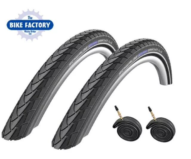 Schwalbe Marathon Plus & Tubes 700x47c 28x1.75 Puncture Resistant  - FAST P&P