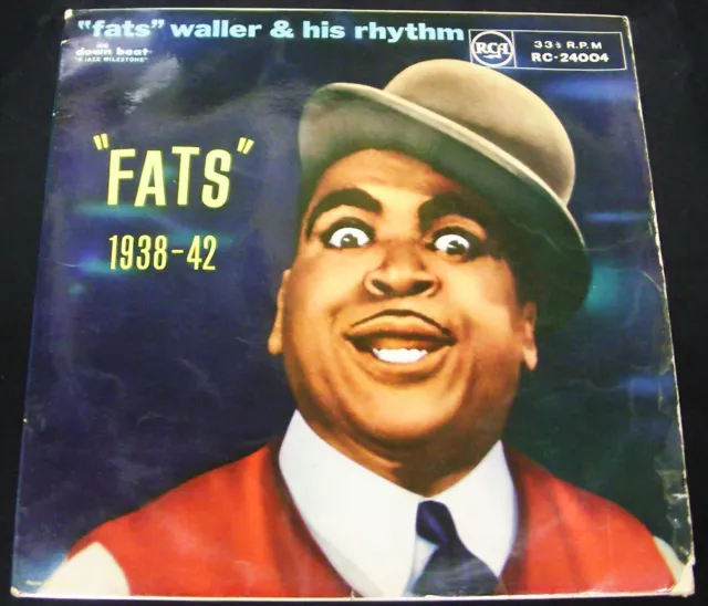 FATS WALLER & HIS RHYTHM - "FATS" 1938-42 - 10" LP- 1950's RCA  RC-24004