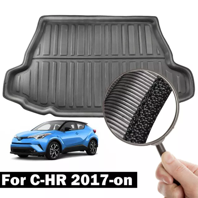 Xukey Boot Cargo Liner Carpet For Toyota C-HR CHR 17-2020  Rear Trunk Floor Mat 3