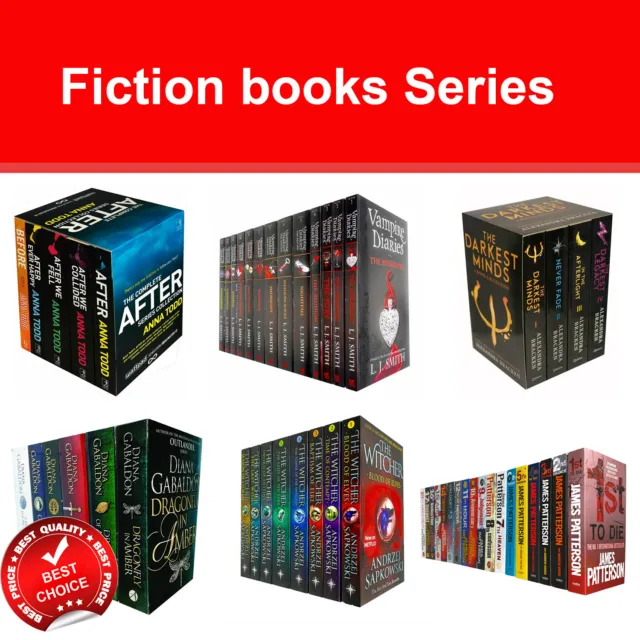 Fiction Books Series After, Darkest Minds, Vampire Diaries, Witcher | Variation