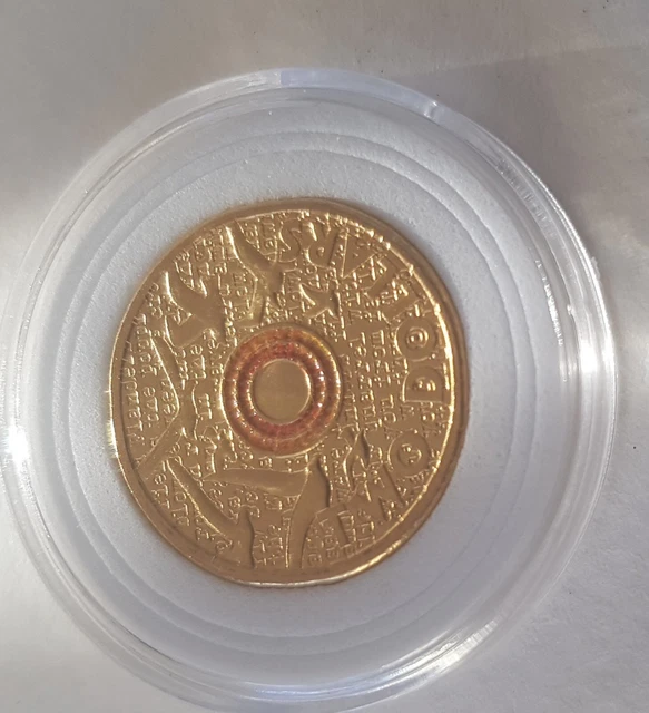 2015 Flanders Field Red Poppy $2 Coloured Coin – Australia UNC – Rare Decimal