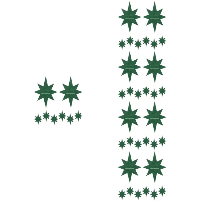 40 pezzi Forma di Natale a forma di Natale Supporto per carrello per posate per