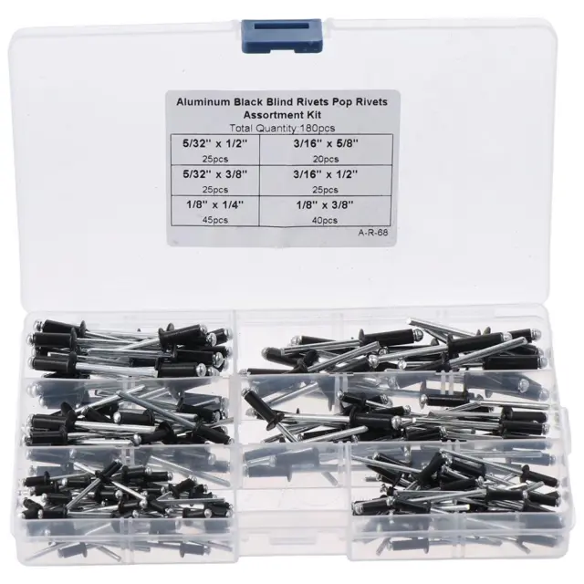 Grande bride Kit d'assortiment de rivets aveugles Rivets Pop  Tuyaux