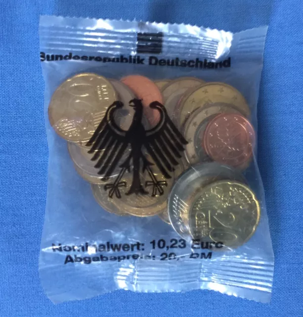 Original Euro Coins Starter Kit | Bundesbank Germany | First Edition