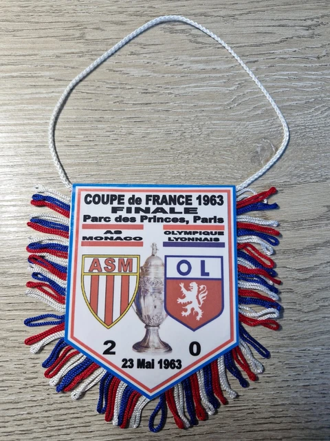 Fanion Finale UEFA Coupe des Coupes 1992 AS MONACO - WERDER BREME