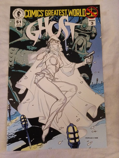COMICS GREATEST WORLD GHOST 1ST APP GHOST WEEK 3. High grade raw.