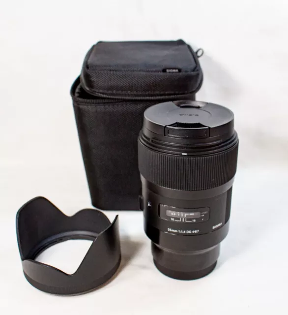 Sigma 35mm F/1.4 DG HSM Art Lens for Sony E