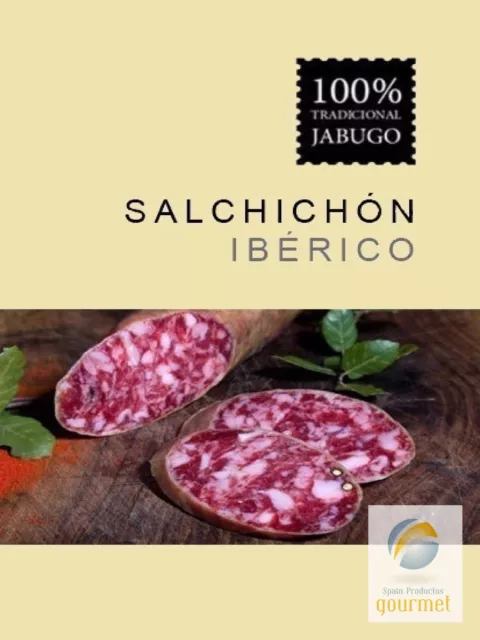 Salchichon Cular Iberico Extra de Jabugo. 500 gr.