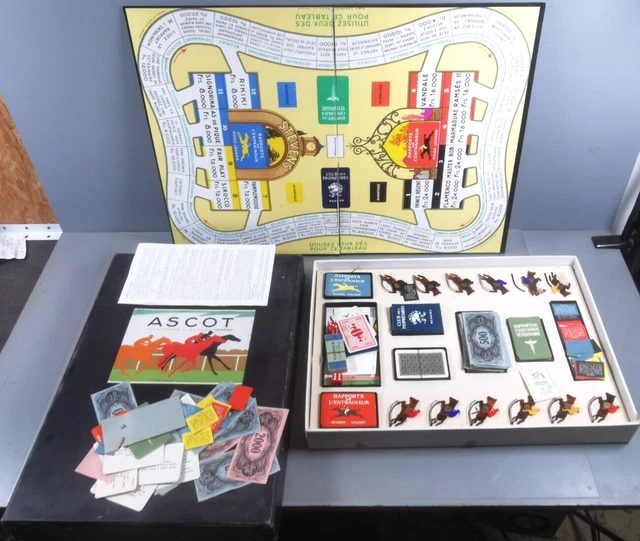 Jeu De Course De Chevaux Sur Table - Animation De Fête - Cadeau D'invité Original - Jeu Pédagogique Et Amusant