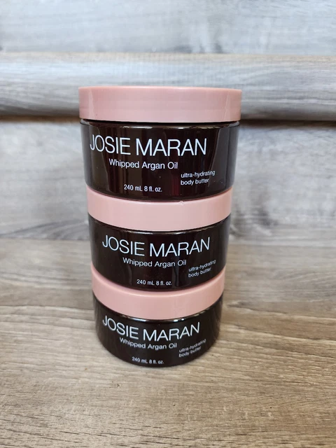 Josie Maran HIPPIE BEACH Whipped Argan Oil Ultra Hydrating Body Butter 8oz NEW!!