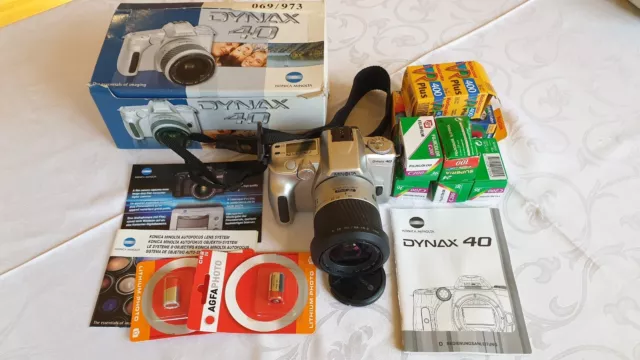 Spiegelreflexkamera Konica Minolta Dynax 40 mit Opjektiv AF28-100 Top Zustand