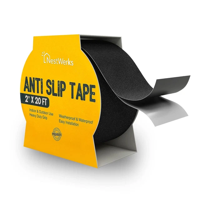 HEAVY DUTY ANTI Slip Grip Tape for Stairs for Steps, High Waterproof 2