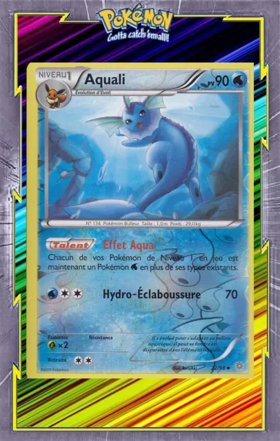 Aquali Reverse - XY7:Ancient Origins - 22/98 - French Pokemon Card