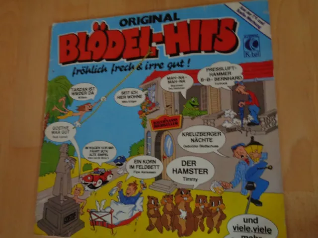 **LP** . Original Blödel-Hits / Fröhlich, frech und irre gut! **