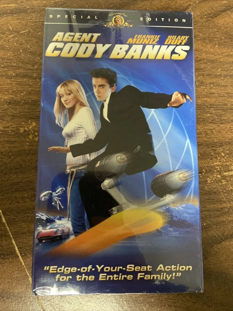AGENT CODY BANKS (VHS, 2003) Frank Muniz & Hilary Duff $4.31 - PicClick CA