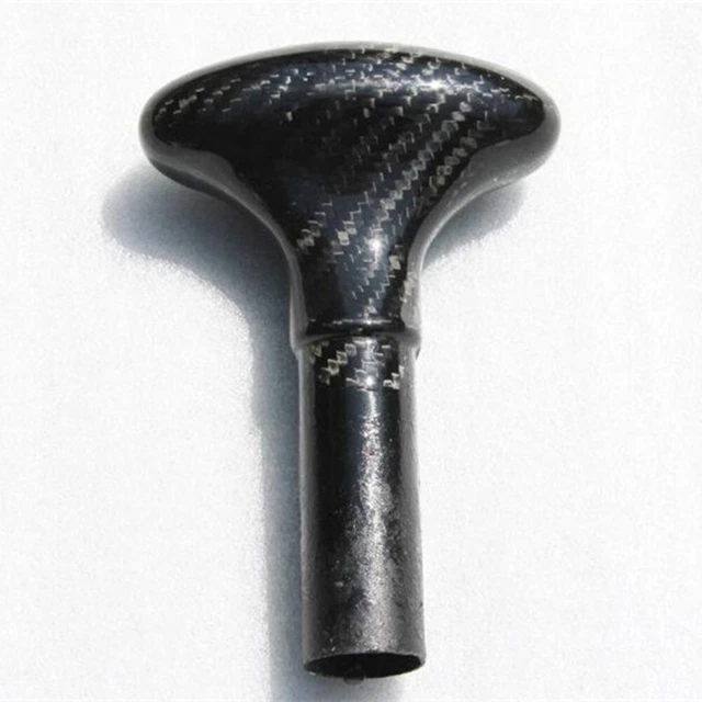 Surf Paddel Board nera resistente maniglia testa spina leggera surfboard