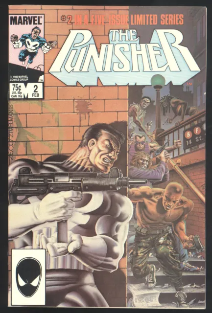 The Punisher Marvel Limited Series #2 (1985 Vol. 1) First Solo Series VF/NM