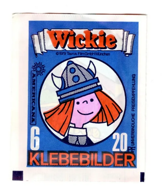 Pochette "Wickie" (Vic le viking) - Americana München - 1979 - NO PANINI