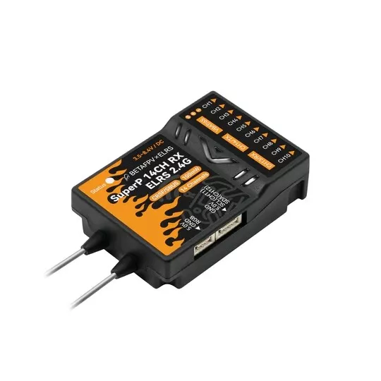 BETAFPV SuperP 14CH Diversity Receiver ELRS 2.4GHz/915MHz/868MHz TCXO For  Drone