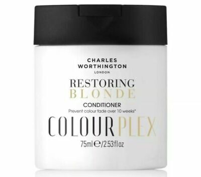 2x Acondicionador Charles Worthington Protector Rubia ColourPlex Take Aways 75 ml