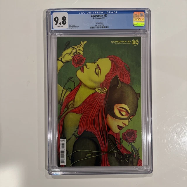Catwoman #33 CGC 9.8 - Jenny Frison variant cover POISON IVY