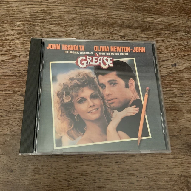 GREASE THE Original Soundtrack CD John Travolta Olivia Newton John