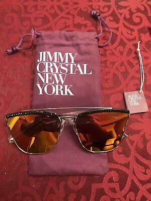 Jimmy Crystal New York Swarovski Bronze Lenses - NIB - Fast Shipping