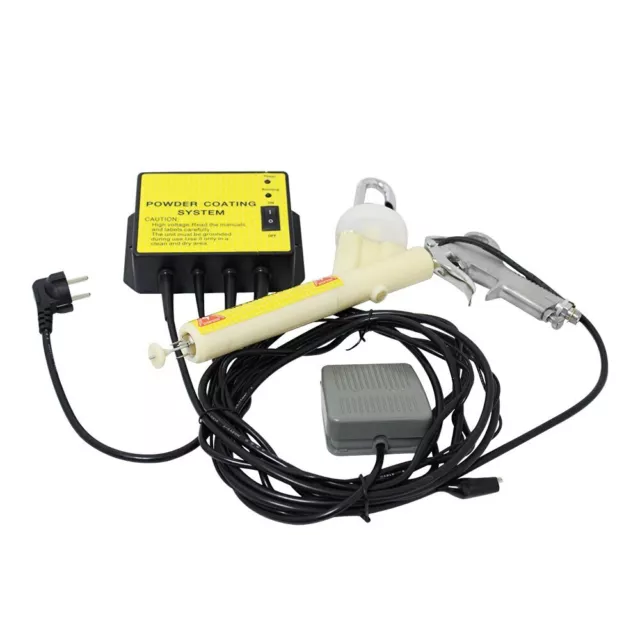 Metal Workpiece Spray Machine Mini Powder Coating System Electrostatic spray gun