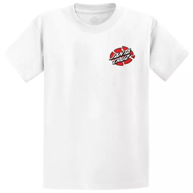 Santa Cruz Meek SC Slasher Youth s/s T-Shirt White