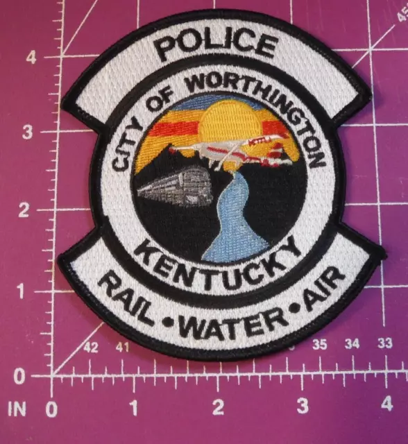 Kentucky-Worthington Rail-Water-Air Police patch